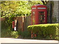 ST6805 : Buckland Newton: telephone box by Chris Downer