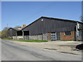 Farm buildings at Challow Marsh Farm