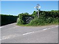 Road junction near Stoke