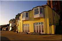 TG2242 : Houses near Promenade, Cromer, Norfolk by Christine Matthews