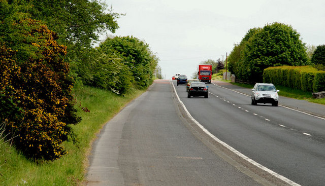 The Carryduff Road near Carryduff (May 2010)