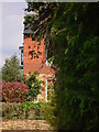 Overhanging bay window at Compton