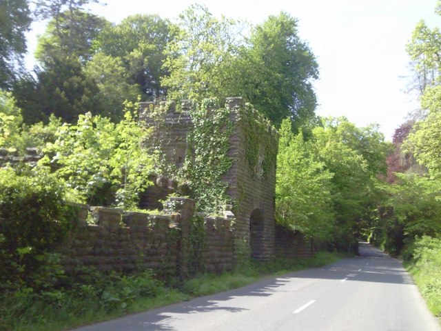 Gate, Dunsany Castle, Co Meath
