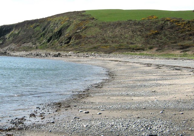 High tide in Auchenmalg Bay © Ann Cook cc-by-sa/2.0 :: Geograph Britain ...