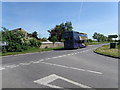 Road junction near College Farm