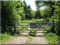 Entrance to Burleigh Wood