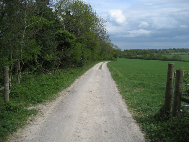 South Downs Way East of Wind Farm