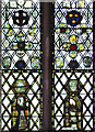 The church of SS Peter and Paul in Bardwell - old glass