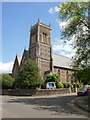 Grade II listed St John the Evangelist church, Newport