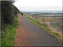 NT0285 : Coastal path, Torryburn by Richard Webb