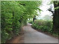 Looking down a side road off the B3180