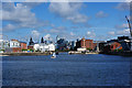 Queens Dock by the Liverpool Water Sports Centre