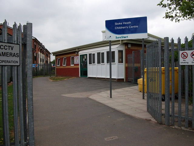 Stoke Heath Children's Centre, Heath... © John Brightley cc-by-sa/2.0 ...