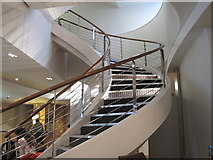 TQ0876 : Spiral Staircase in Holiday Inn Ariel Hotel by Julian P Guffogg