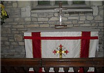 ST7611 : All Saints, Fifehead Neville- altar by Basher Eyre