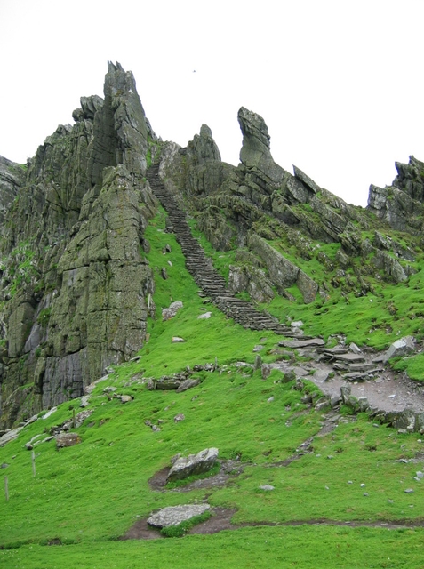 Christ's Saddle stairway