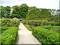 A path across the Walled Garden, Alnwick