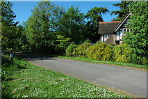 SP1259 : Entrance to the site of Great Alne Hall by Philip Halling
