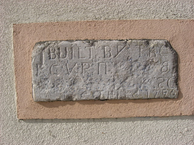 Date stone on Clifferna Church, Co. Cavan