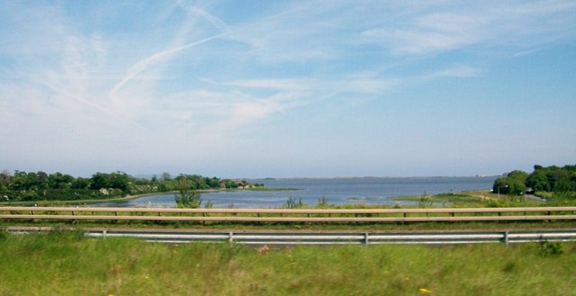 The estuary of the Broad Meadow Water from the M1