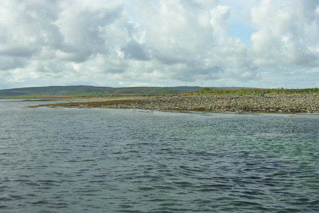 Looking West along "Point of Nichol's Croo"