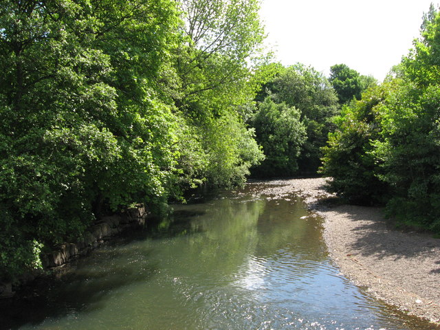 Rhymney River near Caerphilly © Gareth James :: Geograph Britain and ...