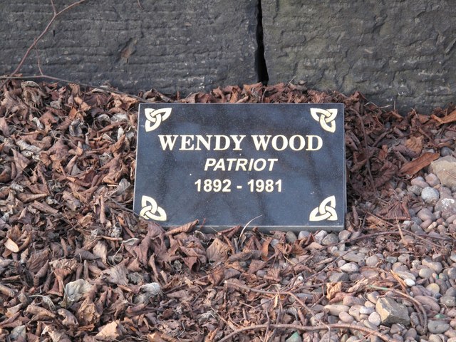 Memorial to Wendy Wood