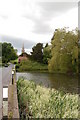 Warter Pond looking towards the church