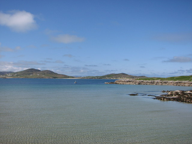 Bay at Ballyhoorisky Island