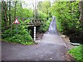 Ford and footbridge near Low Farm