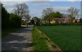 Approaching Waltham on the Wolds from the south