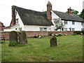 Cottages adjoining the churchyard, Wenhaston