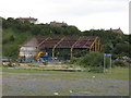 Building under demolition - Barry Island