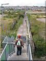 Steps down from Clive Road, Barry