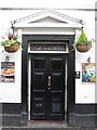 NZ2464 : Door to The Old George, off Cloth Market, NE1 by Mike Quinn