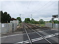 Railway line crossing Church Street Kelvedon