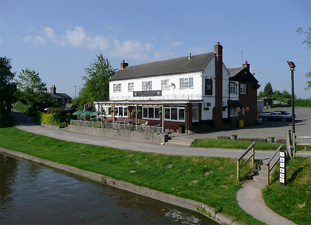 The Junction Inn near Norbury,... © Roger Kidd cc-by-sa/2.0 :: Geograph ...