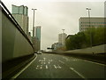 Approaching Suffolk Street from the Queensway tunnel