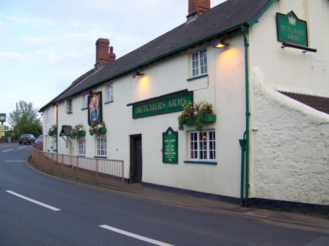 The Butchers Arms, Carhampton © Maigheach-gheal :: Geograph Britain and ...