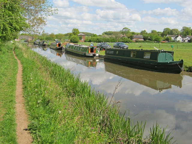 Ashby Canal moorings at Shackerstone © Trevor Rickard cc-by-sa/2.0 ...