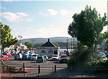 J1418 : Car Park and Toilets on The Square at Warrenpoint by Eric Jones