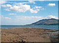 Exposed sand bank at Warrenpoint