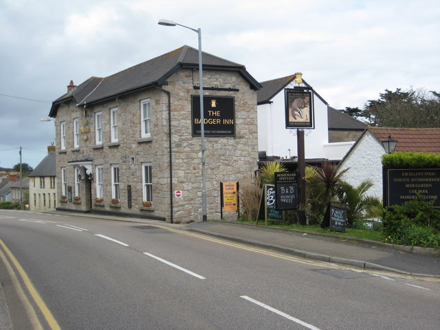 The Badger Inn, Lelant © Philip Halling cc-by-sa/2.0 :: Geograph ...