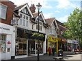 Shops in Staines high Street