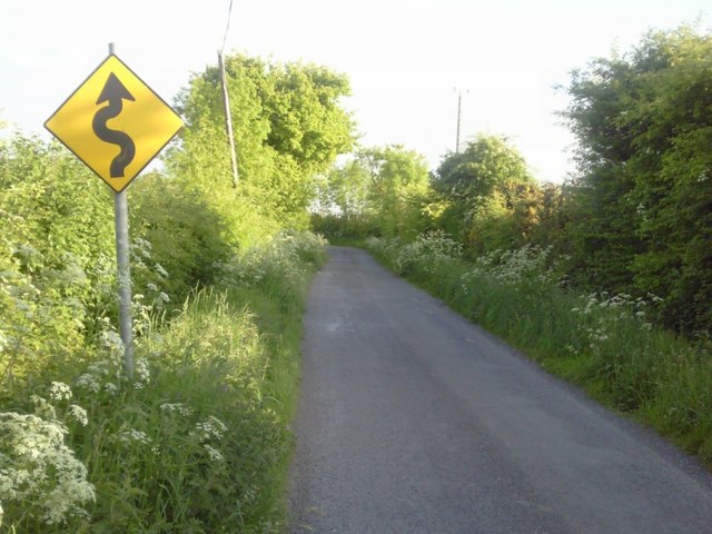 Bad bends ahead, Co Meath