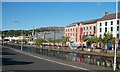 Shopping centres overlooking the Newry Canal