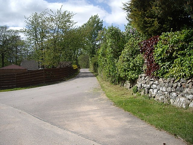 Road to Craigmyle