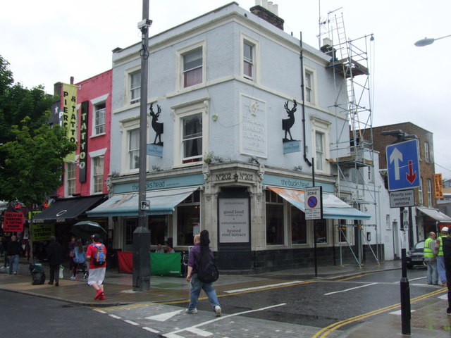 The Bucks Head, Camden © Chris Whippet cc-by-sa/2.0 :: Geograph Britain ...