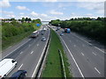 M3, looking north from the South Downs Way