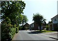 Approaching the junction of Worlds End Lane and Holly Road